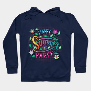 Summer party card. Hoodie